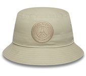 Bob - New Era - Paris Saint-Germain - Beige Clair - 100% Coton - Sportswear