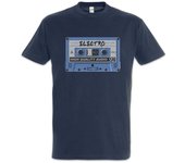 Cinta Electro Techno MC DJ Audio Wave Synthe r Music Cassette 90s Camiseta unisex S