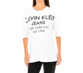 Camiseta Manga Corta y cuello redondo J20J204632 para Mujer S blanco
