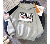 Ropa de anime Black Clover, sudadera con capucha estampada genial de Nero para hombres y mujeres, sudaderas casuales, ropa de calle predominante, sudadera unisex Harajuku XS negro
