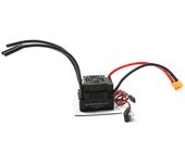 Controlador electrónico de velocidad ESC sin escobillas 120A XT60 enchufe 5,8 V 3A BEC para coche 1/8 RC T plug negro