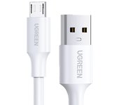Ugreen US289 1.5m White Micro USB to USB-A High-Speed Charging Cable