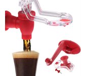 Bebederos portátiles con interruptor, botella de agua a presión manual, dispensador de agua invertido