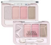 ETUDE Play Color Eyes Mini Cool Luck to You 4 Color Palette Eye Shadow Shimmer Matte Birthstone Color Trend 1 Piece [Etude Official] color rosa