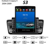 Radio de coche Android de 9,7 pulgadas Carplay para Subaru Outback 3 Legacy 4 2004-2009 Tesla pantalla Vertical autorradio reproductor Multimedia 2 + 32GB