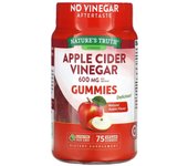 Nature's Truth, apple cider vinegar, natural apple flavor, 600mg, 75 vegan gummies (200mg per gummy)