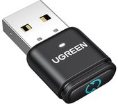 Adaptador Bluetooth UGREEN para ratón Jiggler, indetectable, puerto USB, Bluetooth, USB, con interruptor 2, Jiggle, Plug Play 5.3 y dongle. negro