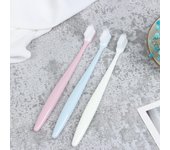 Juego de 3 cepillos de dientes nano portátiles para adultos, higiene bucal