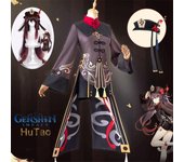 Hutao Cosplay disfraz uniforme peluca Cosplay Anime juego Hu Tao estilo chino disfraces de Halloween XXXL