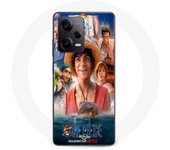Funda Maniacase para Xiaomi Redmi Note 12 Pro 5G póster Luffy One piece