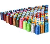 10/30 Uds carretes colores mezclados 100% poliéster hilos para coser acolchados todo uso DIY 10pcs varios colores
