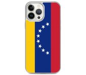 Coque iPhone - Drapeau Venezuela - iPhone 13 Pro Max - Souple - Multicolore - Verticale