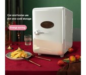uso múltiple respetuoso del medio ambiente de los mini materiales durables de la categoría alimenticia del refrigerador del coche 4L color rosa