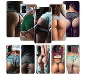 Funda de teléfono para Samsung Galaxy A52, A53, A12, A13, A22, A23, A32, A33, A72, A73, A42, A02S, A03S, 5G, A50S, ropa interior sexy para mujer y niña Samsung A03S