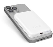 Batería externa Sbs Tebb5000Mag1Cw de 5000 mAh, compatible con USB-C y Magsafe, color blanco
