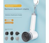 Cepillo de limpieza eléctrico de mano inalámbrico para cocina y baño