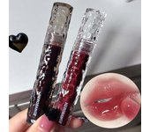 Espejo resistente al agua, brillo de labios desnudo, transparente, marrón oscuro, rojo, esmalte de labios duradero, lápiz labial líquido de terciopelo, maquillaje cosmético para mujer 08