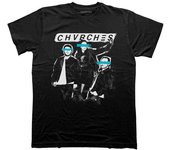Chvrches - Camiseta unisex para adultos con foto recortada M negro
