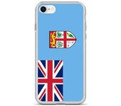 Funda iPhone - Fidji - SE 2020 - Souple - Multicolor - Design Drapeau