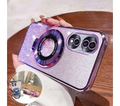 Funda de silicona con soporte y acabado brillante para Huawei Honor 90, 70, 50, 200 Pro Lite, 100, 90 Pro, Honor 70, 70 Pro y Honor 200. For Magic 5 Lite