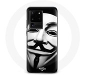 Coque pour Samsung Galaxy S20 Ultra Nous sommes légion masque anonyme