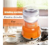 Molinillo de café eléctrico Máquina para moler granos, especias y frutos secos naranja