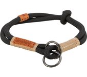 BE NORDIC Collar Educación. L–XL:55cm/13mm Negro/Arena