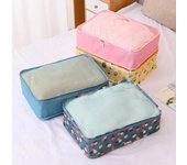 Bolsa de viaje de gran capacidad, organizador de ropa y maletas, bolsa de malla, organizador de equipaje portátil, bolsa de almacenamiento de ropa de viaje.