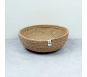 Cuenco de yute natural - Mediano