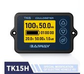 Comprobador de capacidad de batería profesional TK15 DC8-120V 50A 100A 350A para bicicletas eléctricas, autos sin pedales y máquinas de limpieza