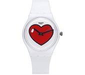 Reloj de uretano SWatch Gw718 Valentine's Day Love O'Clock Public GW718