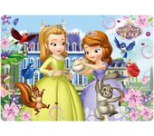 Rompecabezas de 60 piezas de la Princesa Sofía para la hora del té para niños [Rompecabezas infantil]