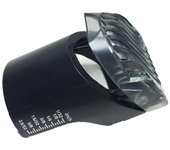 Cortadora de pelo, recortadora de barba, peine de repuesto para afeitadora Philips Norelco QT4075/32 QT4050/15 QT4070/ 32 PH-QT4090/47 QT4090 QT4075 1-18mm negro