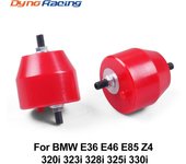 Aislador de montaje delantero L & R del motor para BMW E36 E46 Compact Z3 Z4 en línea 6CYL 85A poliuretano 11811140985 22116779970