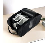 Bolsa portátil de tela Oxford para botas de fútbol, transpirable, ligera, para zapatos de golf, con cremallera, resistente al polvo, unisex