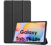Coque Noir pour Samsung Galaxy Tab S6 Lite 2020 2022 2024 - Etui protection intégrale multiposition Phonillico