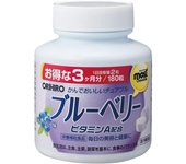 Japan ORIHIRO MOST chewable blueberry 180 tablets for 3 months s565