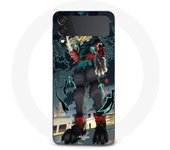 Coque Samsung Galaxy Z Flip3 izuku Midoriya, Deku, one for all, my hero academia anime