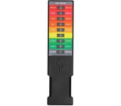 Medidor de Gauss EMF de campo electromagnético portátil, medidor EMF portátil, Monitor de campo magnético para el hogar negro