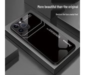 Funda de vidrio de lujo para teléfonos Apple modelos Pro de 15 pulgadas, 14 y 13: cubierta elegante y protectora. iPhone 14 Max/Plus