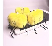 Lindos llaveros de muñeco de mantequilla de peluche, creativos colgantes de mochila para mujeres y niñas, adorables muñecos de dibujos animados, juguetes, llaveros de coche, regalos ONESIZE