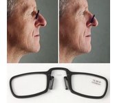Gafas de lectura portátiles ligeras con cartera, lector de bolsillo, gafas de lectura de emergencia +1,0-+3,0 2.5