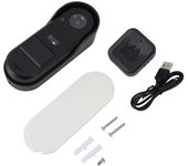 Timbre con video HD, conversación bidireccional, visión nocturna, aplicación 2.4G, cámara inalámbrica para apartamento