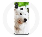 Coque pour Huawei P20 Lite Chien Samoyède Blanc