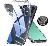 Funda de teléfono transparente a prueba de golpes con airbag para Samsung Galaxy A06 A16 A55 A35 A25 A15 A14 A24 A34 A54 M54 M53 M15, carcasa trasera de TPU suave For Galaxy A16 5G puro