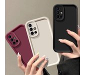 Fundas de silicona de alta calidad para Samsung Galaxy A51 A71 A55 A35 A25 A15 A05 A05S A54 A34 A24 A14 A53 A33 A23 A13 A03 A52 A56 A06 A26 Funda blanda Samsung Galaxy S20FE rojo vino