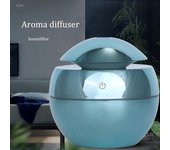 Nuevo difusor de aceite aromático, humidificador de aire USB ultrasónico, mini difusor de aire USB para oficina, luz LED de 7 colores 2025 rojo rosa