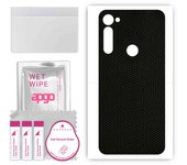 apgo Protective Skin Sticker for the back compatible with Motorola Moto G Pro, Wrap Film, Foil, Vinyl - Pattern Matrix