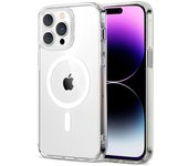 Funda de teléfono transparente para Iphone 14 13 12 11 Pro Max magnética para carga inalámbrica Magsafe para Iphone 7 8 X Xr Xs Max funda suave For iPhone 12