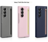 Funda protectora vertical original para Samsung Z Fold5 con SPen, cubierta anticaída de pantalla plegable, adecuada para Fold4. Galaxy Z Fold6 gris